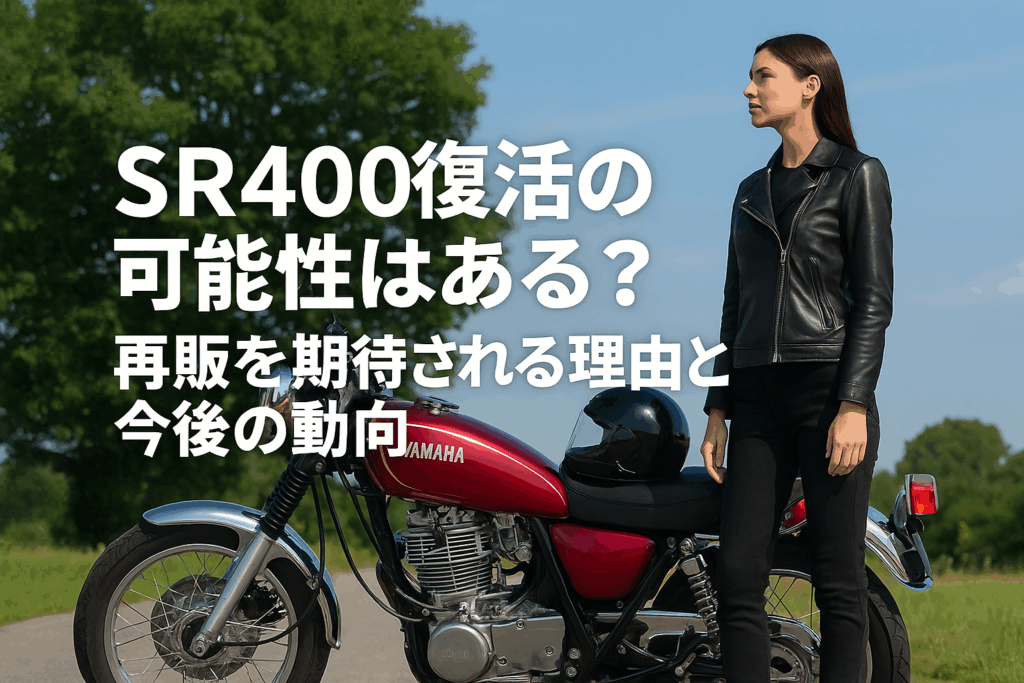 SR400復活の可能性はある?再販を期待される理由と今後の動向