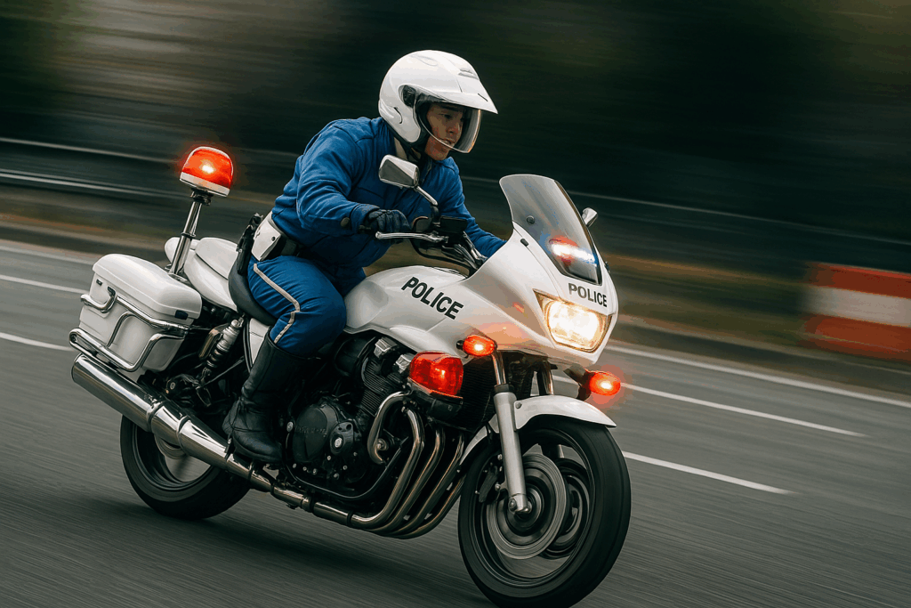 白バイに勝てるバイクとは?まずは白バイの性能を知るべき