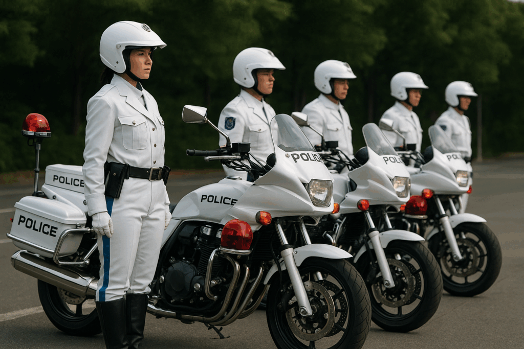 白バイの排気量は何cc?代表車種CB1300Pを中心に解説