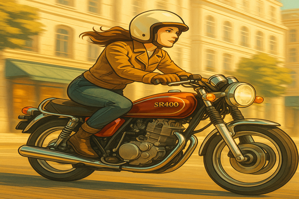 SR400 キック始動のコツと“慣れるまでの壁”を超える方法